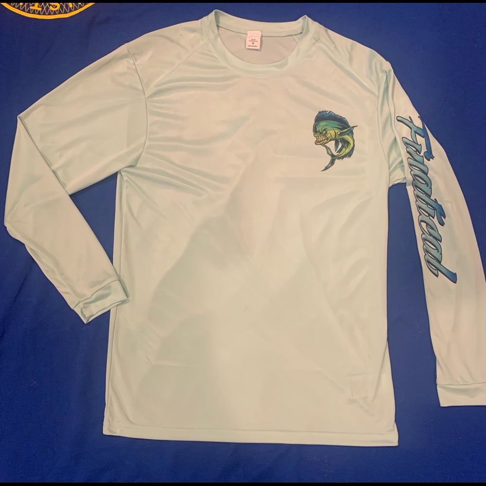 Mahi Mahi dolphin fish Wet Dry Fishing Shirt UPF 50+ Sun Protection